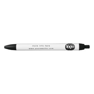Caneta Preta Logotipo Personalizado de Negócios Profissional Mi