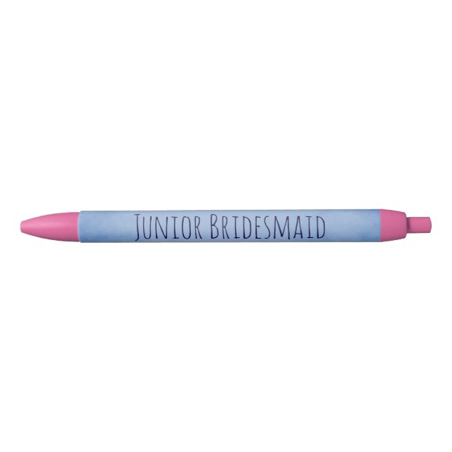 Caneta Preta Lovely Junior Bridesmaid (Frente)