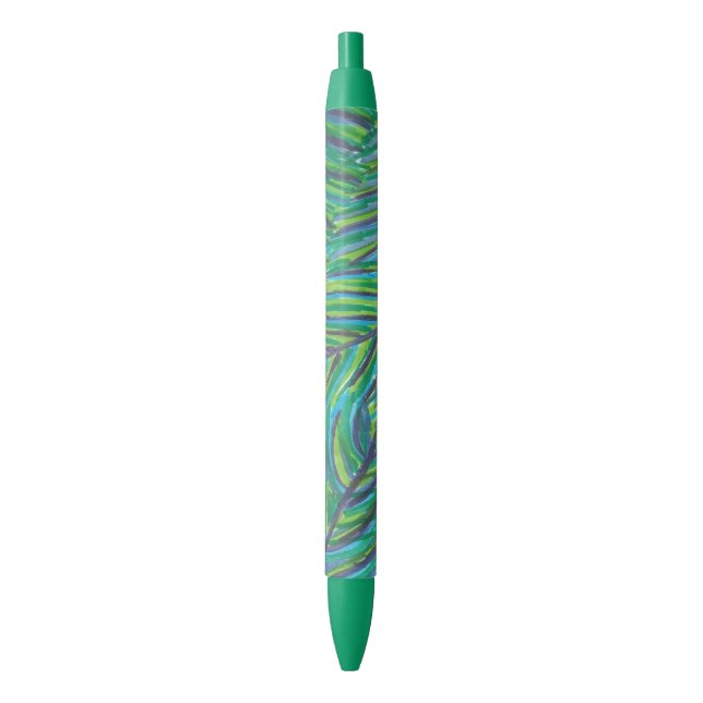 Caneta Preta Lush de noites tropicais (Frente Vertical)