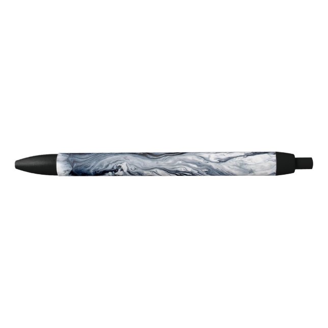 Caneta Preta Marble (Frente)
