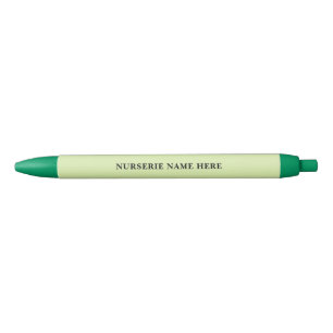 Caneta Preta Marca Personalizada da Greenleaf Nursery