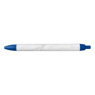Caneta Preta Mármore Branco