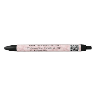 Caneta Preta Mármore Rosa Negra