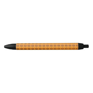 Caneta Preta Menacing Jack O'Lantern Halloween