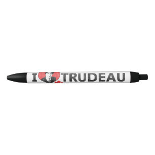 Caneta Preta Mim coração Trudeau