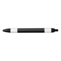 Caneta Preta Minimalista Presente Moderno Escritór