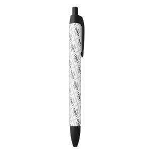 Caneta Preta Modelo de Nome de Logotipo de Negócios de Código Q