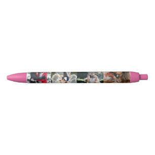 Caneta Preta modelo personalizado de 4 fotos