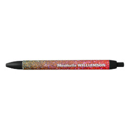 Caneta Preta Moderno personalizado GELO Sparkly