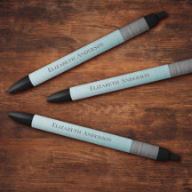 Monograma de Nome Minimalista Moderno Azul Teal Me