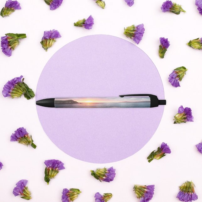 Caneta Preta Monterey California Beach Sunset Photo (Criador carregado)