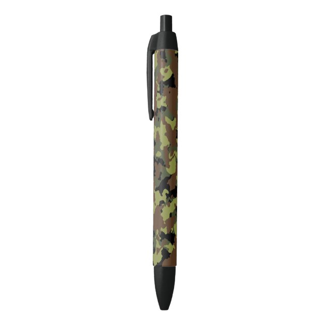 Caneta Preta Moss Green Camo (Topo (Vertical))