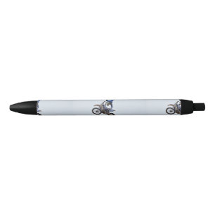 Caneta Preta Motocross que voa altamente