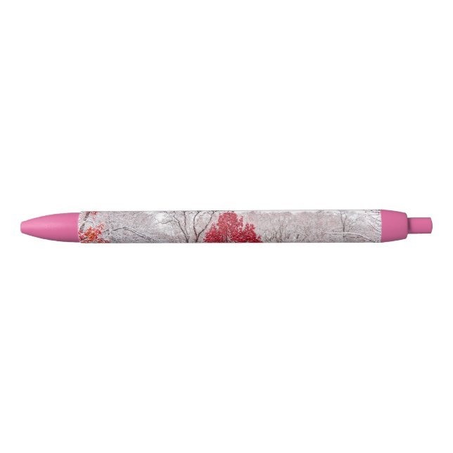 Caneta Preta Natal de inverno 89 (Frente)