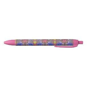 Caneta Preta "Nebulosa Borboleta" (desenho)