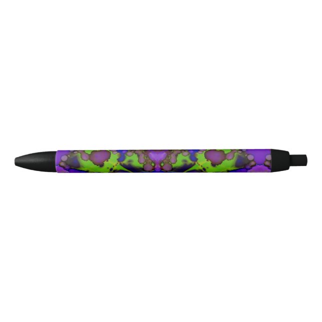 Caneta Preta Neon Bloomstorm (Frente)