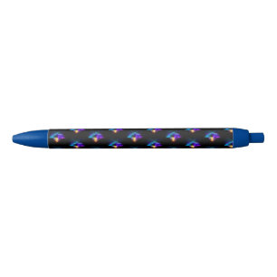 Caneta Preta Neon Firefly a preto