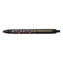 Neon on black pickleball, texto personalizado