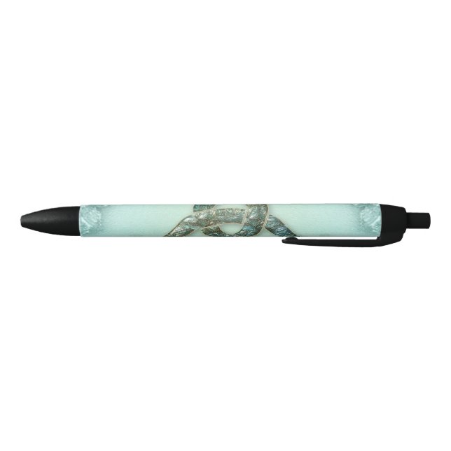 Caneta Preta Nó celta elegante (Parte Inferior)