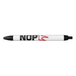 Caneta Preta No Kings / NOPE Pen