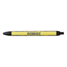 Nome Personalizado Padrão Dourado Terrazzo Moderno