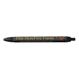 Caneta Preta NoxFire Fund Pen- Write with style!