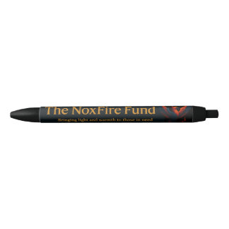 Caneta Preta NoxFire Fund Pen- Write with style!