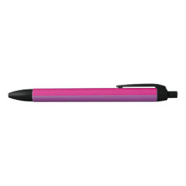 Caneta Preta Orgulho Bissexual (Bandeira Bi)