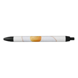 Caneta Preta Ovo Frito Estilo Aquarela Minimalista Arte Prin