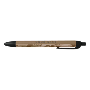 Caneta Preta Padrão de Camuflagem do Deserto, Seu nome, Persona