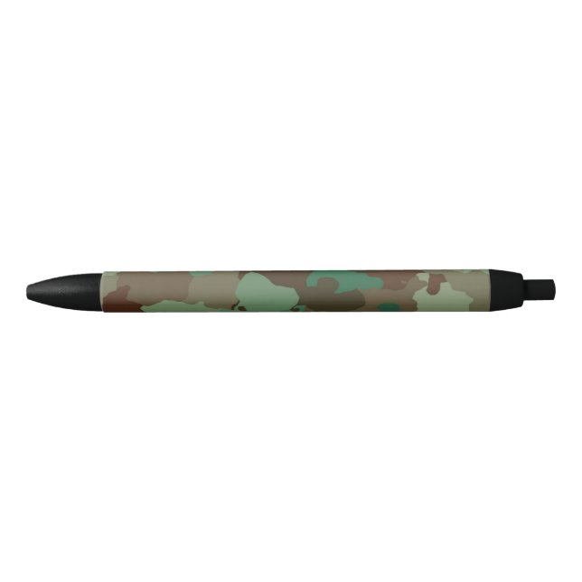 Caneta Preta Padrão de Camuflagem Militar (Forças Armadas) (Frente)