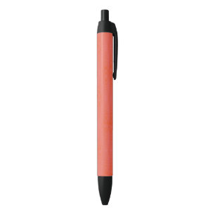 Caneta Preta Padrão de Listra Ondulada Rosa e Coral Abstração
