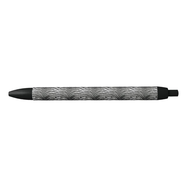 Caneta Preta Padrão de listras de tigre contínuo (Frente)