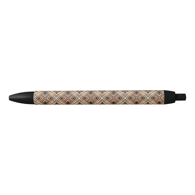 Caneta Preta Padrão de Praças Terrestres (Frente)