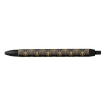 Padrão Dourado Art Déco — Geométrico Vintage Elega