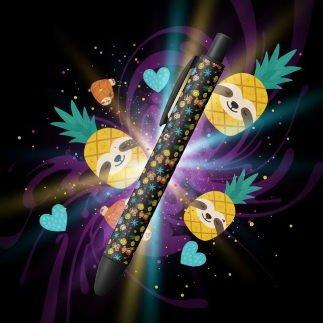 Caneta Preta Padrão Monkey Business (Criador carregado)