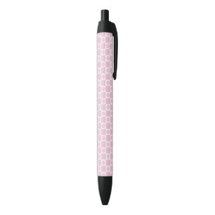 Caneta Preta Padrão selecionado da Flor Rosa