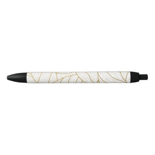 Caneta Preta padrão sofisticado