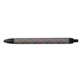 Caneta Preta Padrão Xadrez Clássico