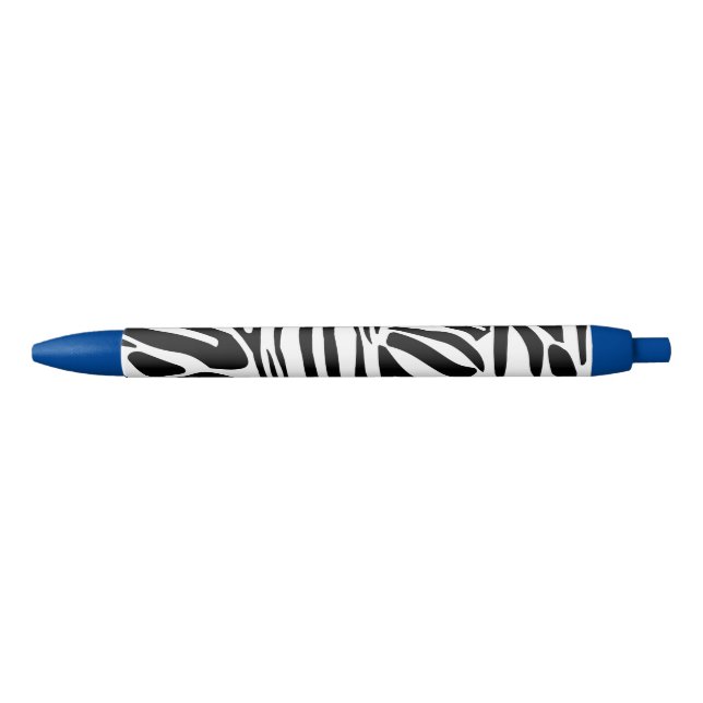Caneta Preta Padrão zebra (Frente)