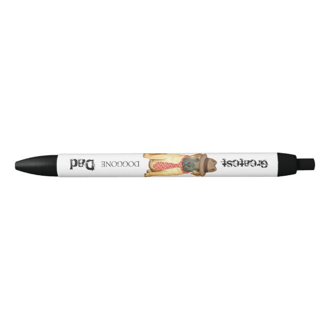 Caneta Preta Pai Bullmastiff (Frente)