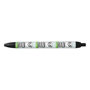 Caneta Preta Panda Kids