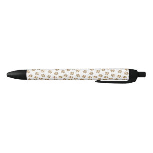 Caneta Preta Peças De Porco, Peças De Cão, Peças Douradas Laran