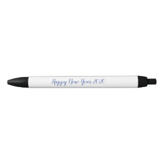 Caneta Preta Pen Happy New Year 2020