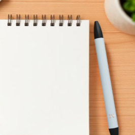 Caneta Preta Personalized Name Monogram