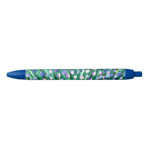 Caneta Preta Pétalas macias