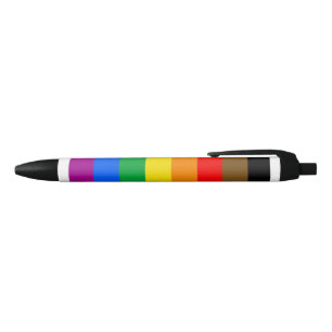 Caneta Preta Philly Rainbow Pride Flag