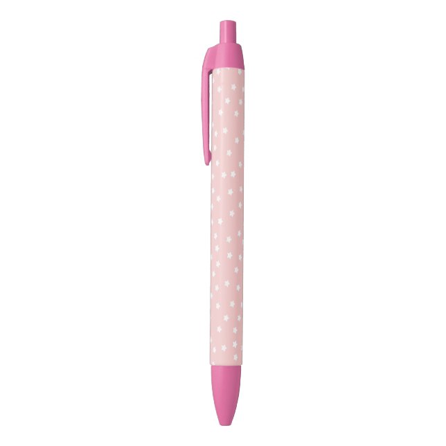 Caneta Preta Pink Star (Topo (Vertical))