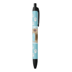 Caneta Preta Pintura de Lakeland Terrier - Arte de Cachorro Ori