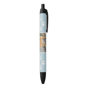 Caneta Preta Pintura em Seashore - Arte Canina